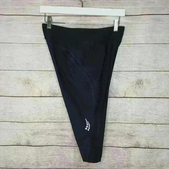 Reebok women's black capri length leggings size medium - Picture 6 of 9